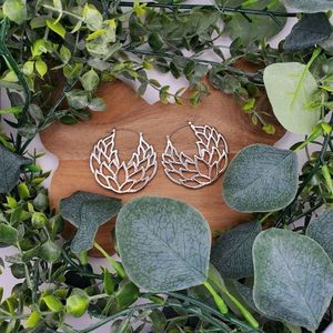 Two-tone Nature Inspired Earrings